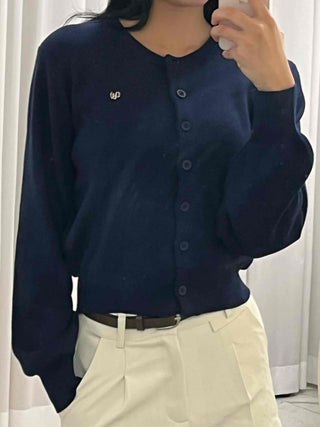 Campus Look Pendant Semi-Loose Fit Cardigan