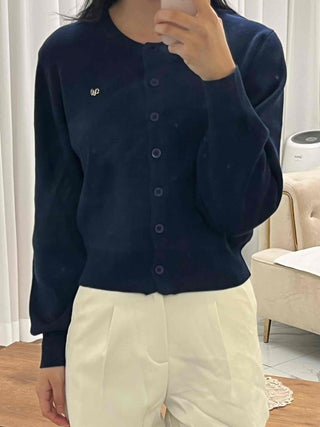 Campus Look Pendant Semi-Loose Fit Cardigan