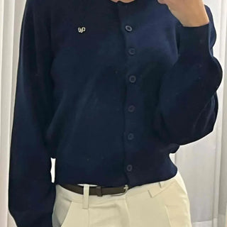 Campus Look Pendant Semi-Loose Fit Cardigan