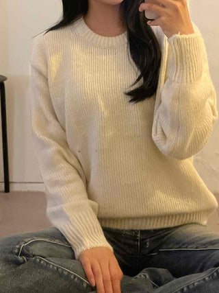 Soft Avant Round Loose Fit Knit