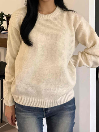 Soft Avant Round Loose Fit Knit