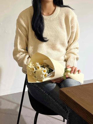 Soft Avant Round Loose Fit Knit