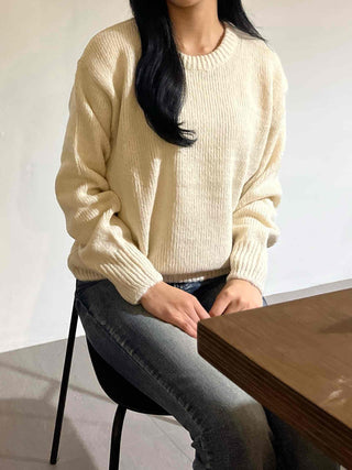 Soft Avant Round Loose Fit Knit