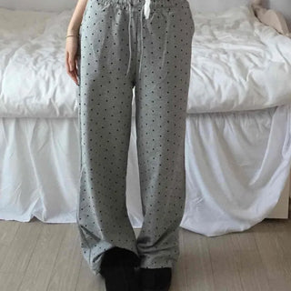 Cozy Homewear Dot String Jogger Training Pants