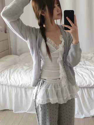 Cozy Homewear Dot String Jogger Training Pants