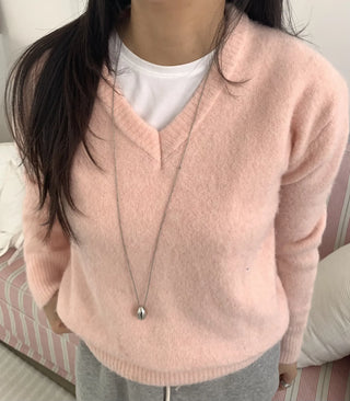 Soft Touch Cozy Fit V-Neck Knit