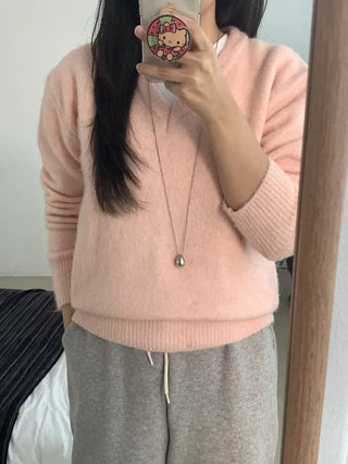 Soft Touch Cozy Fit V-Neck Knit
