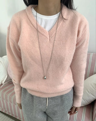 Soft Touch Cozy Fit V-Neck Knit
