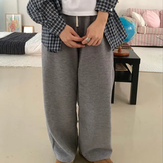 Cozy Fleece-Lined Loose Fit Jogger Training Pants