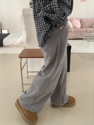 Cozy Fleece-Lined Loose Fit Jogger Training Pants