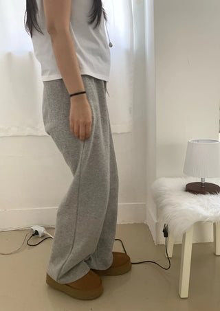 Daily Loose Fit Center Point Fleece-Lined Wide Training Pants