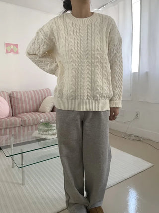 Daily Loose Fit Center Point Fleece-Lined Wide Training Pants