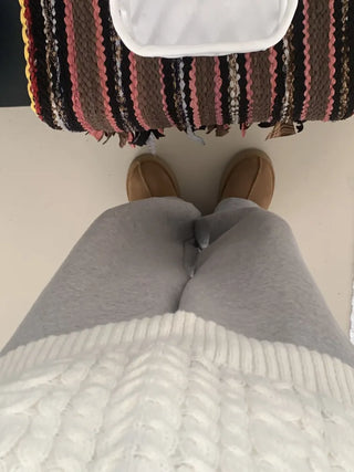 Daily Loose Fit Center Point Fleece-Lined Wide Training Pants