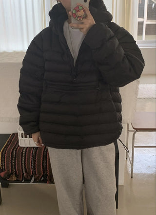 Volumi Hooded Oversized Short Padded Jacket