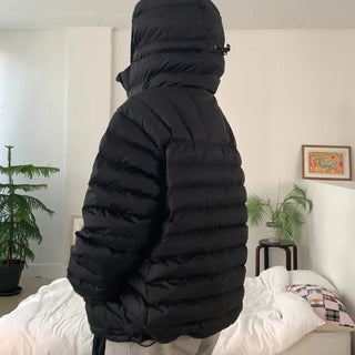 Volumi Hooded Oversized Short Padded Jacket