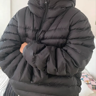 Volumi Hooded Oversized Short Padded Jacket