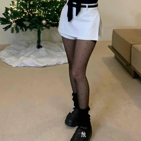 Classic Belt Detail Slim Fit Mini Skirt