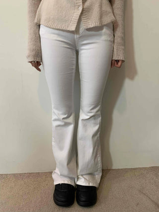 Glam Slim Bootcut High-Waisted Long Pants