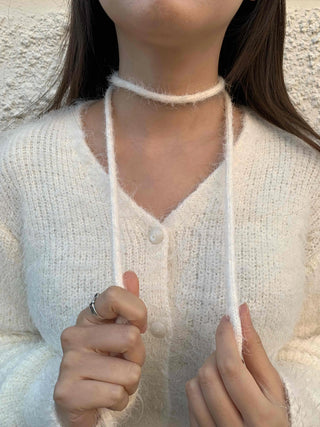 Angora Fudge Oversized Loose Cardigan