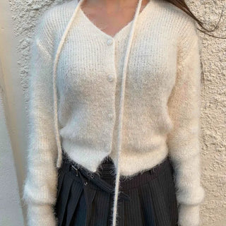 Angora Fudge Oversized Loose Cardigan