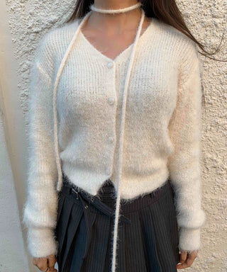 Angora Fudge Oversized Loose Cardigan