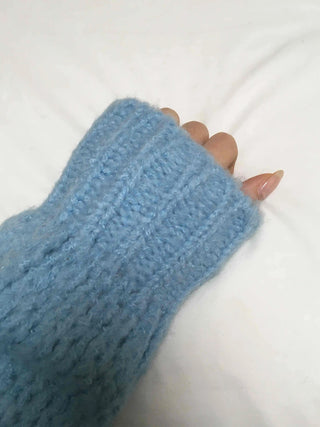 Soft Cable Knit Loose Fit Cardigan
