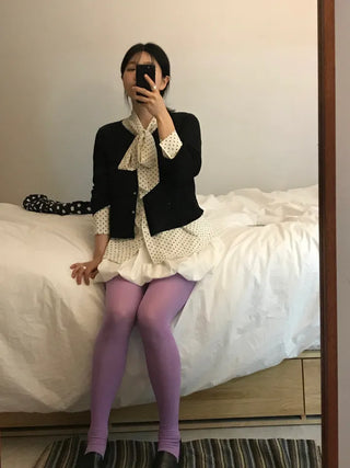 Nuro Delicate Fit Heathered Basic Cardigan