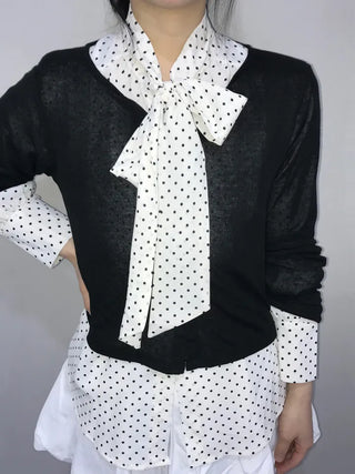 Nuro Delicate Fit Heathered Basic Cardigan