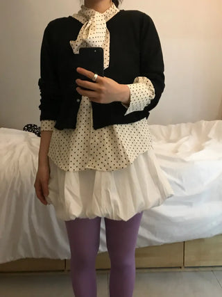Nuro Delicate Fit Heathered Basic Cardigan