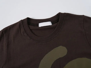 Rapio Unique Street Semi-Crop Short Sleeve T-shirt