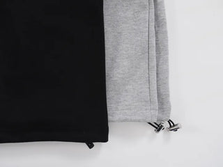Beno Single-Pleat Elastic Waist Wide Long Pants