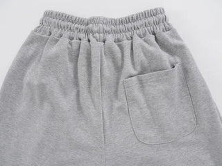 Beno Single-Pleat Elastic Waist Wide Long Pants
