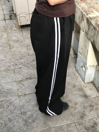 Haro Two-Striped Track Wide Long Pants