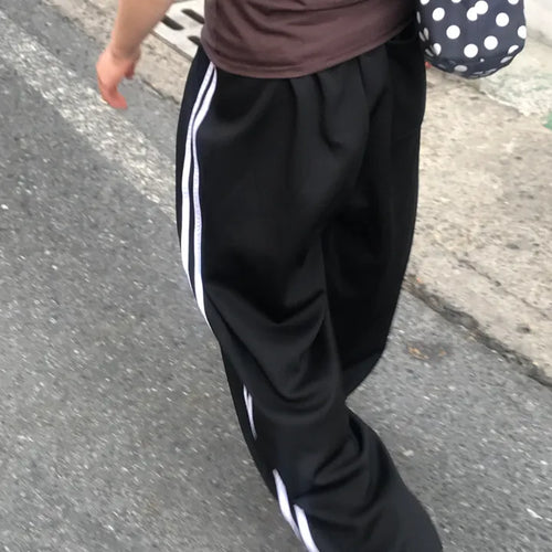 Haro Two-Striped Track Wide Long Pants
