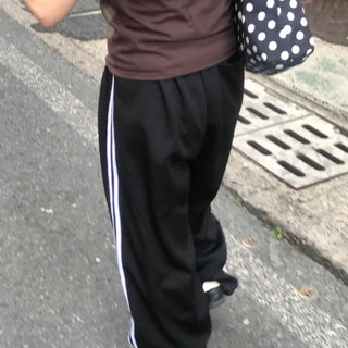 Haro Two-Striped Track Wide Long Pants