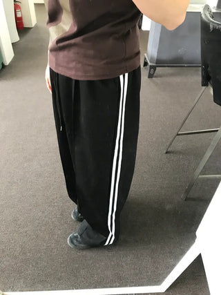 Haro Two-Striped Track Wide Long Pants