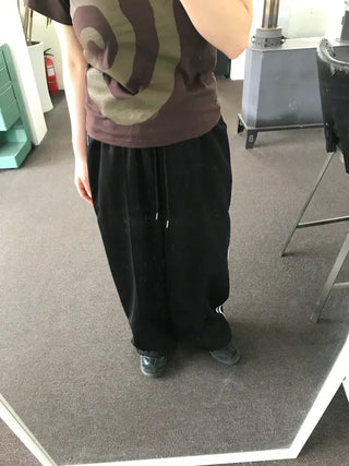 Haro Two-Striped Track Wide Long Pants