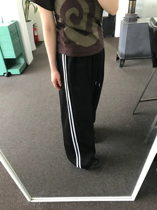 Haro Two-Striped Track Wide Long Pants