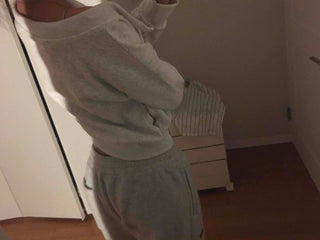 Relaxed Casual Cropped Zip-Up Hoodie