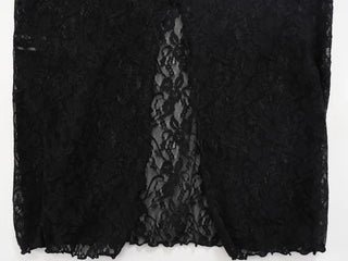 Morin Flower Lace Layered Long Skirt