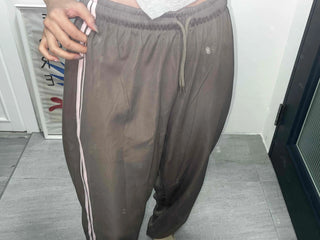 Loose Fit Elastic Waist Pocket Oversized Jogger Training Pants