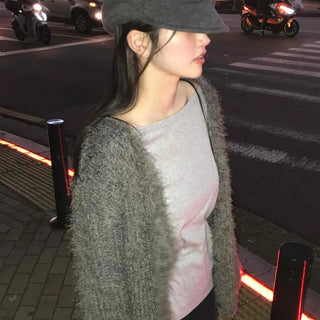 Chic Wide Neck Off-Shoulder Slim Fit Long Sleeve T-Shirt