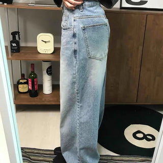 Retro Light Wash Balloon Fit Jeans