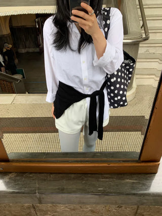 Jena Basic Cotton Long Sleeve Shirt