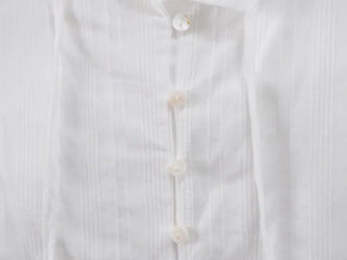 Orange Angel Strap Pintuck See-through Blouse