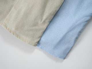 Jewel Button Banding Blouse