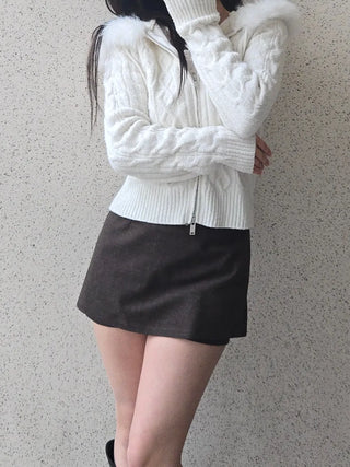 Modern Basic Mini Skirt Pants
