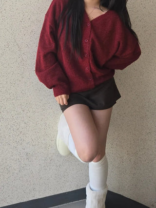 Modern Basic Mini Skirt Pants
