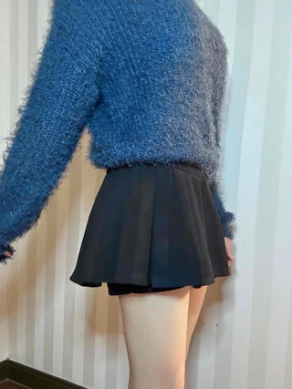 Tennis Box Pleated High-Waisted Mini Skirt