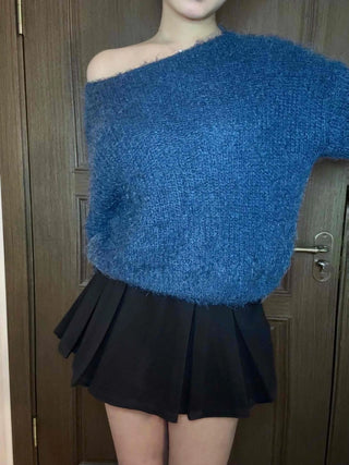 Tennis Box Pleated High-Waisted Mini Skirt